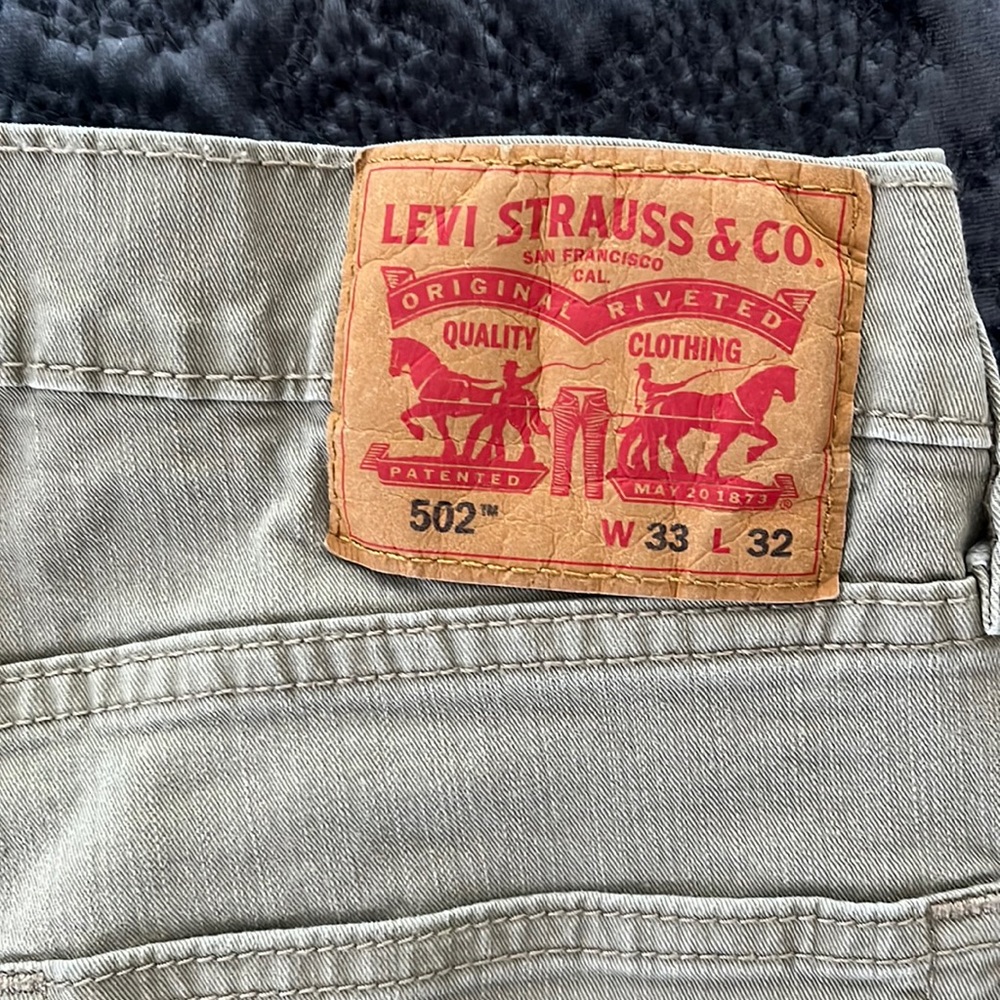 LEVI’S MEN’S 502 Slim Stretch JEANS